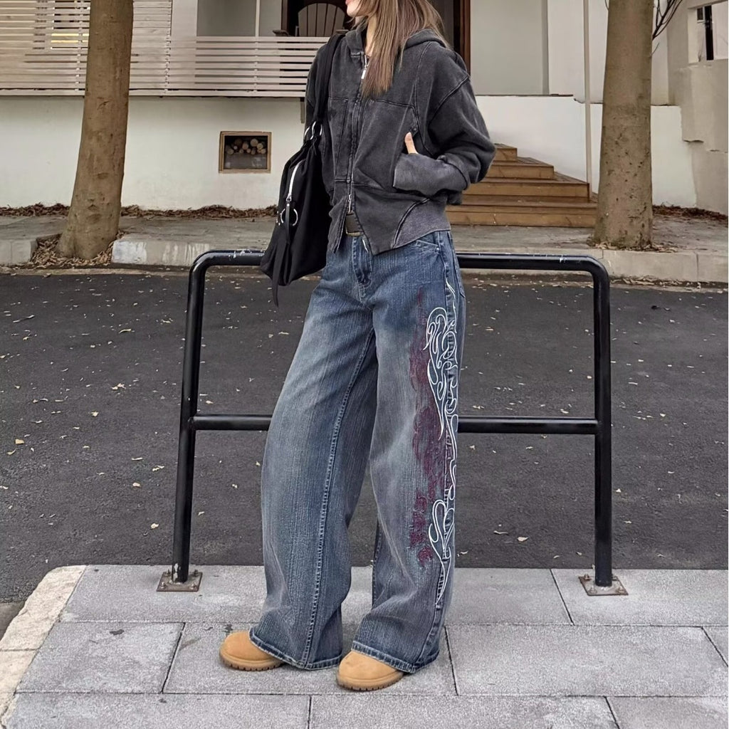 American Retro Straight Leg Jeans