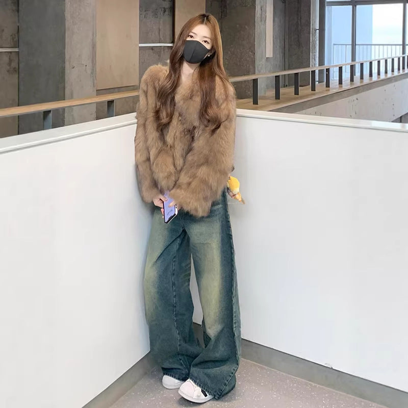 High Waist Wide Leg Jeans