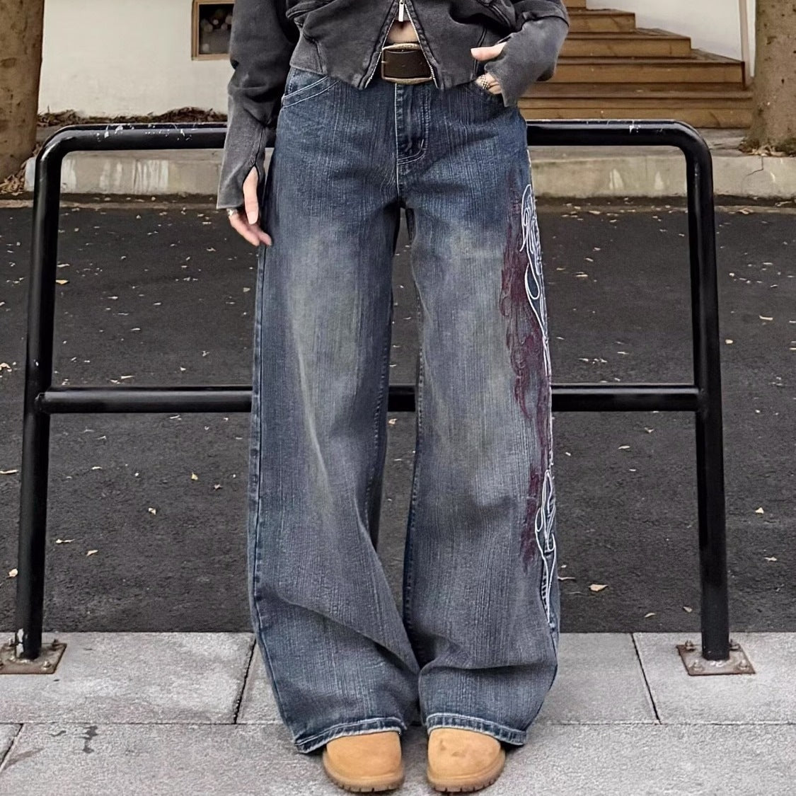 American Retro Straight Leg Jeans