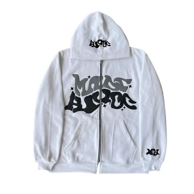 Zip Up Hoodie Streetwear