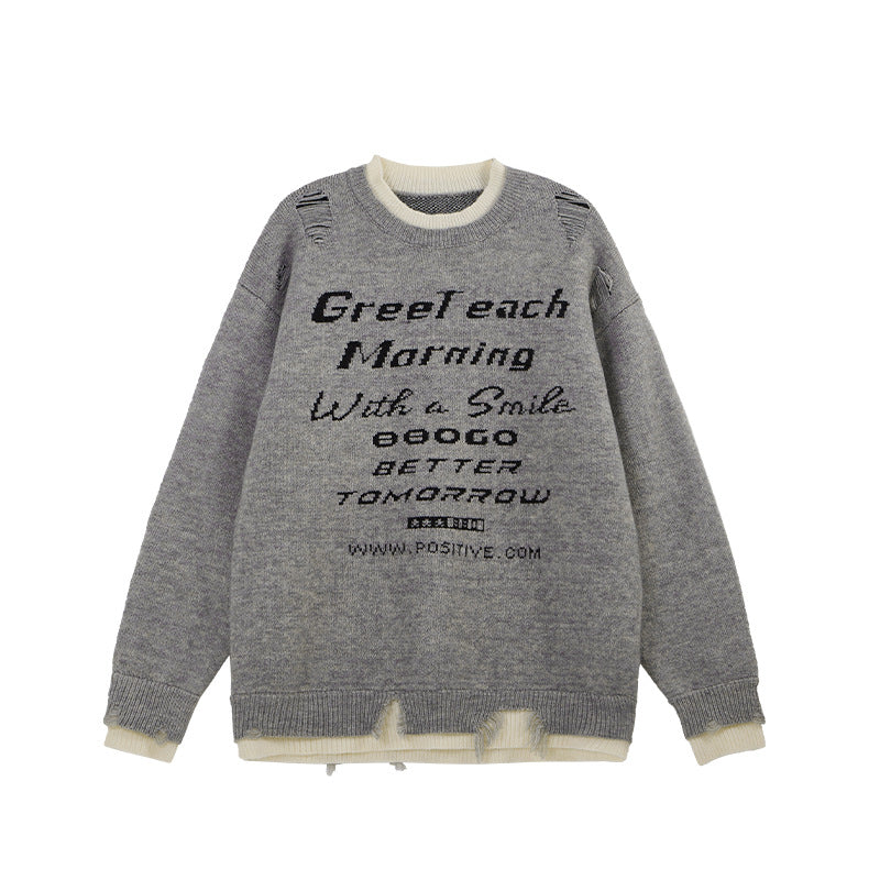 Embroided Sweater