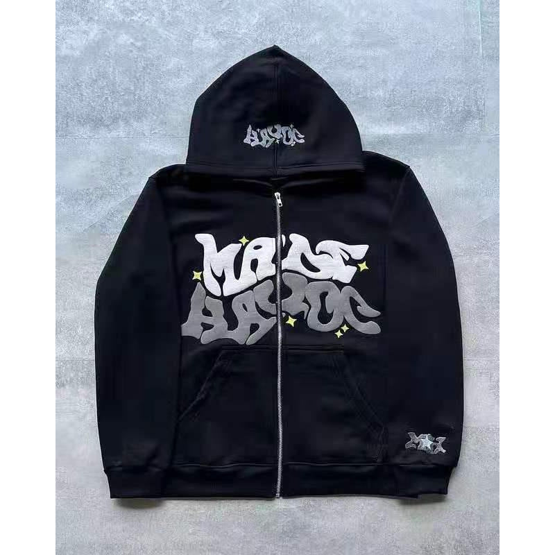 Zip Up Hoodie Streetwear