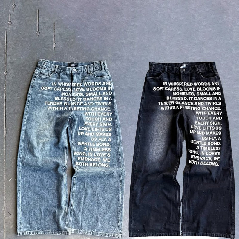 Streetwear jeans