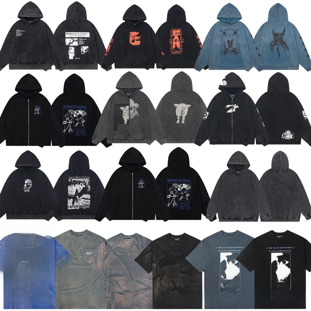 Short-sleeved T-shirts & Jackets