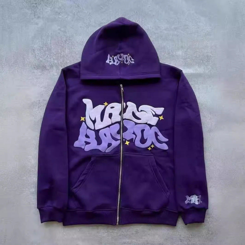 Zip Up Hoodie Streetwear