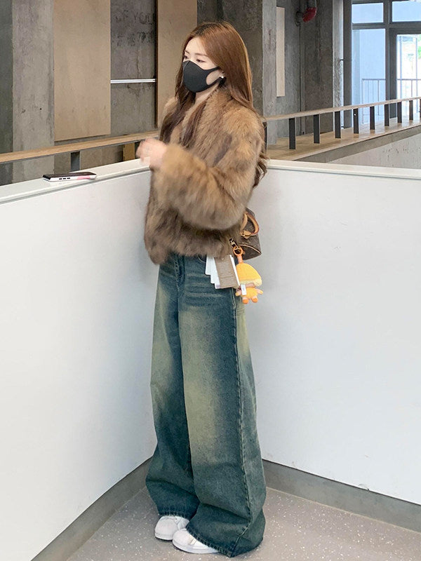 High Waist Wide Leg Jeans