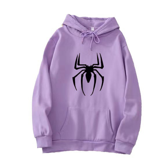 Spider Print Hoodie