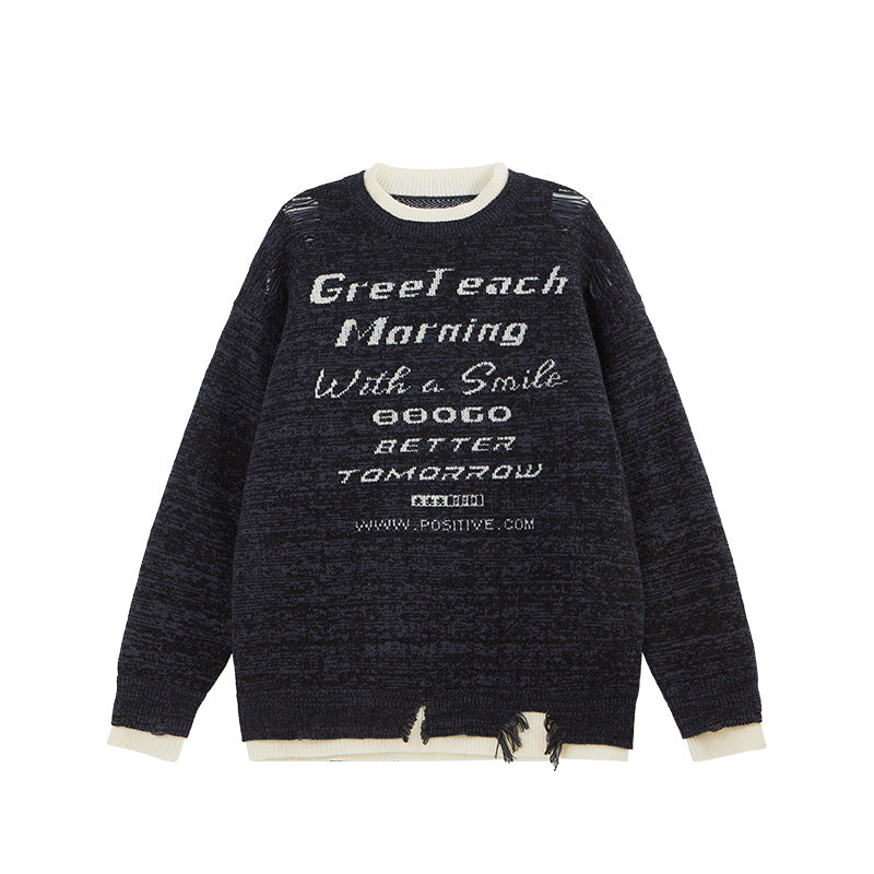 Embroided Sweater