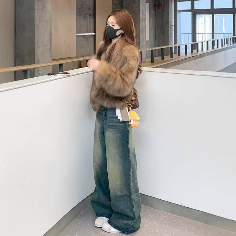 High Waist Wide Leg Jeans