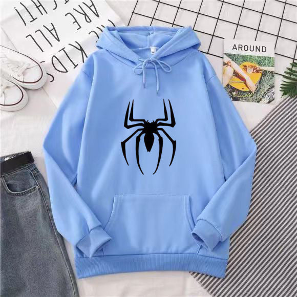 Spider Print Hoodie