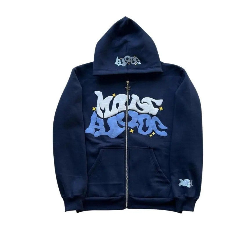 Zip Up Hoodie Streetwear