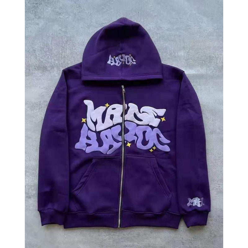 Zip Up Hoodie Streetwear