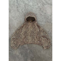 Leopard Print Hooded Sweatshirt Streetwear