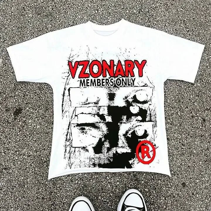 Y2K Streetwear Short Sleeve