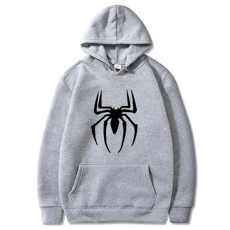 Spider Print Hoodie