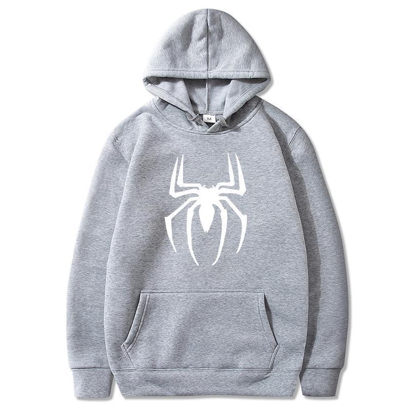 Spider Print Hoodie