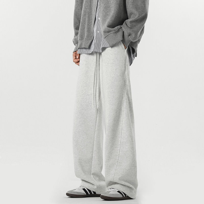 Mens Heavyweight Curved Hem Sweatpants