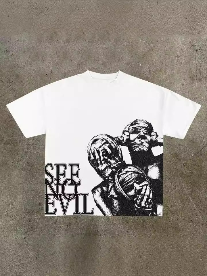 Y2K Streetwear Short Sleeve