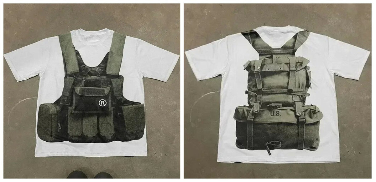 Y2K Streetwear Short Sleeve