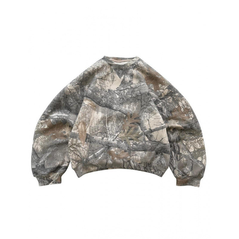 Leopard Print Hooded Sweatshirt Streetwear