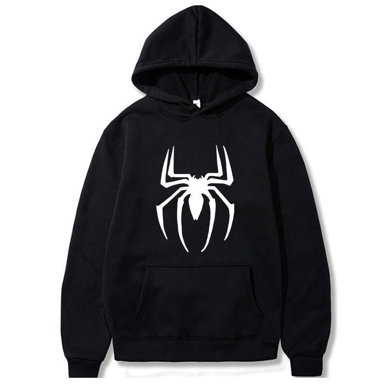 Spider Print Hoodie