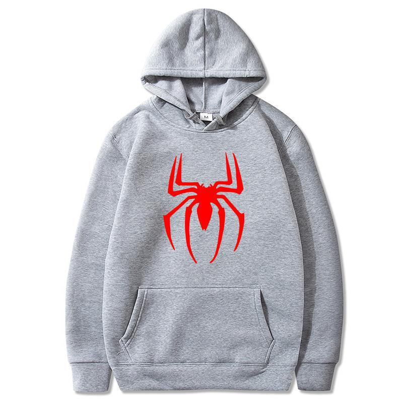 Spider Print Hoodie