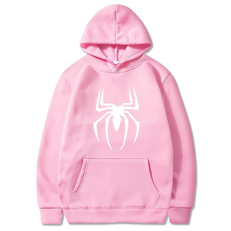Spider Print Hoodie
