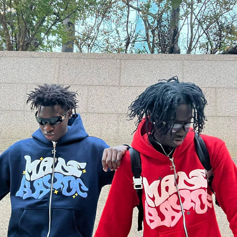 Zip Up Hoodie Streetwear