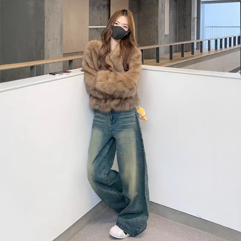 High Waist Wide Leg Jeans
