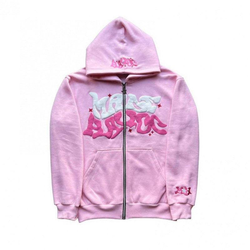 Zip Up Hoodie Streetwear