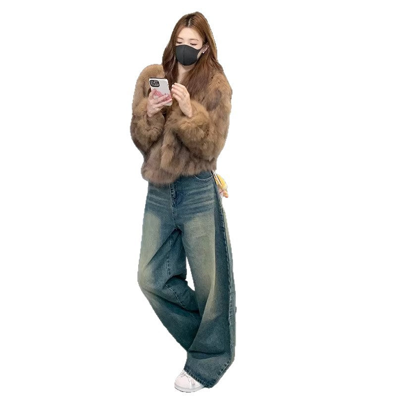 High Waist Wide Leg Jeans