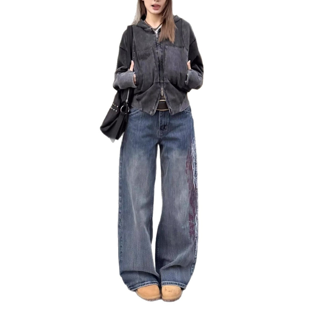 American Retro Straight Leg Jeans