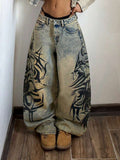 Women's wide-leg jeans