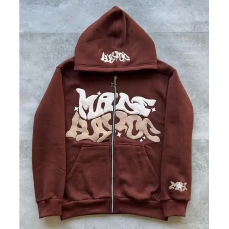 Zip Up Hoodie Streetwear