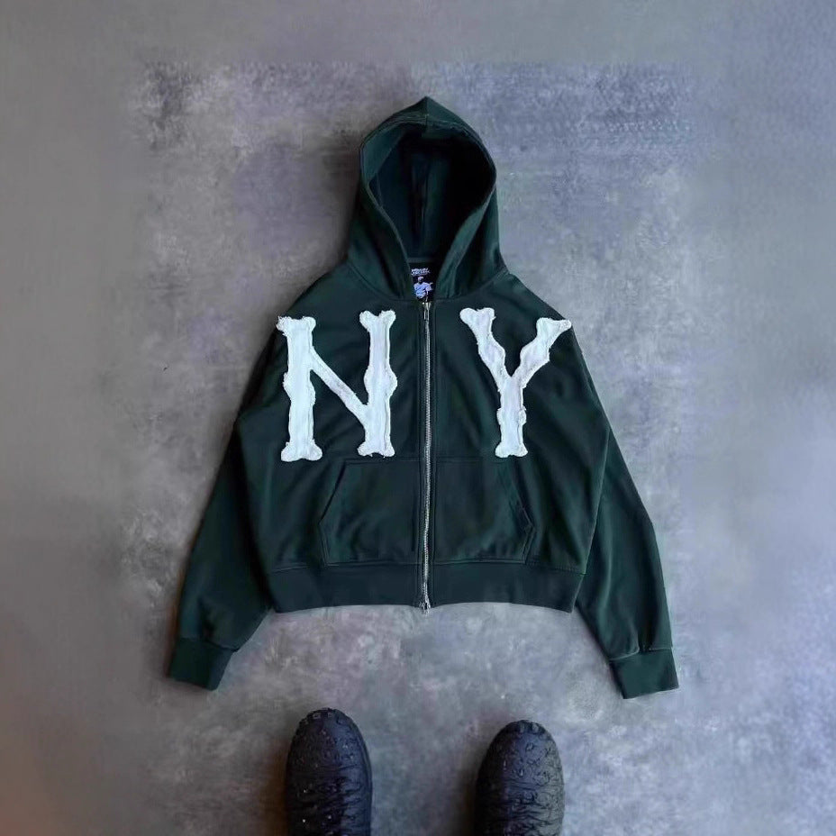 Trendy Zip-Up Jacket