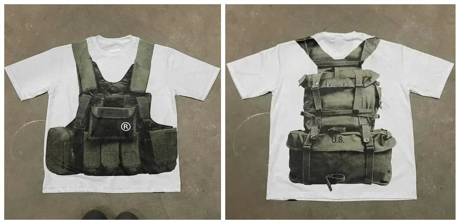 Y2K Streetwear Short Sleeve
