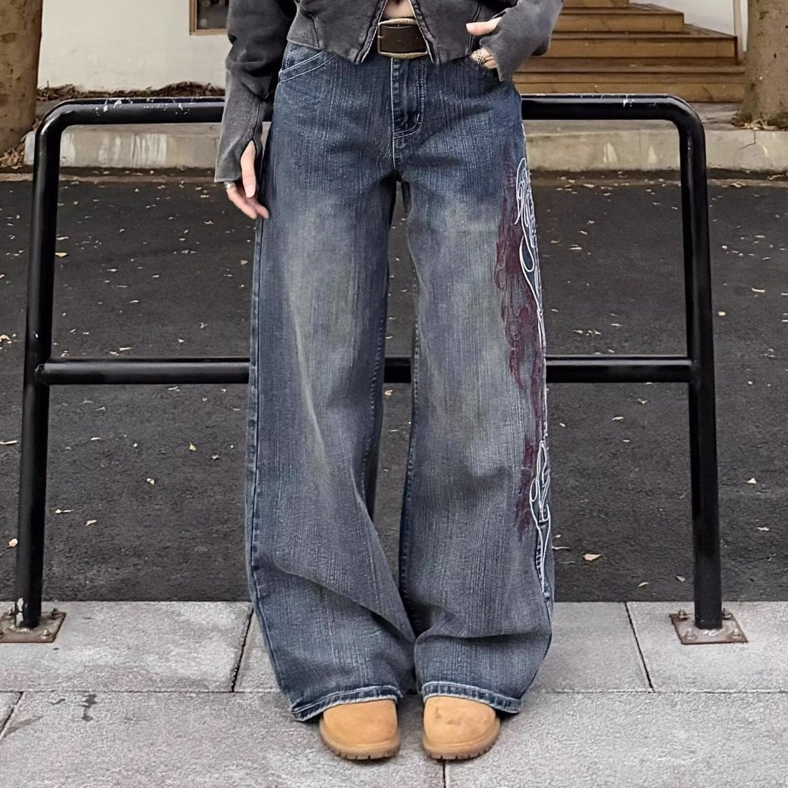 American Retro Straight Leg Jeans
